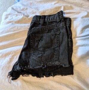 Abercrombie and Fitch high wasted cut off shorts